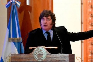 Foto de El mensaje de Milei en la Bolsa de Comercio de Buenos Aires: "Voy a ser reelecto"