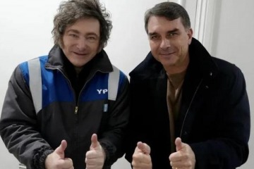 Foto de Javier Milei viaja a Brasil para respaldar la campa�a del hijo de Jair Bolsonaro: c�mo ser� su agenda