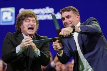 Foto de Tras su viaje a Brasil, denuncian penalmente a Javier Milei por malversaci�n de fondos p�blicos
