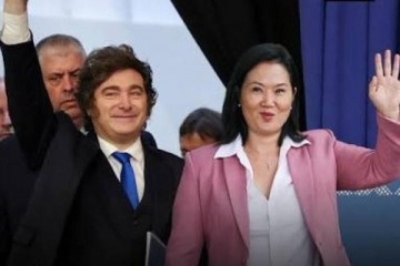 Foto de Javier Milei viaja a Per� para la asunci�n de Keiko Fujimori y suma un nuevo viaje internacional: su agenda