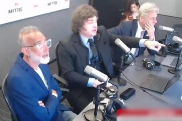 Foto de Javier Milei se meti� en una entrevista para insultar a un ex funcionario: �Vos, ladr�n, arruinaste el pa�s�