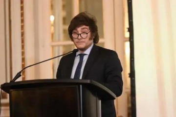 Foto de Javier Milei Milei confirm� que presentar� la reforma de la Carta Org�nica del Banco Central por cadena nacional