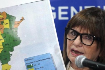 Foto de Pol�mica: Bullrich confirm� que el oficialismo busca ampliar la extranjerizaci�n de tierras hasta el 25%