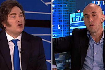 Foto de Javier Milei expuso a Esteban Trebucq tras revelar los entretelones de una entrevista