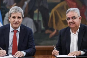 Foto de Naci�n acuerda con Catamarca y borra deuda cruzada mientras las provincias reclaman recursos