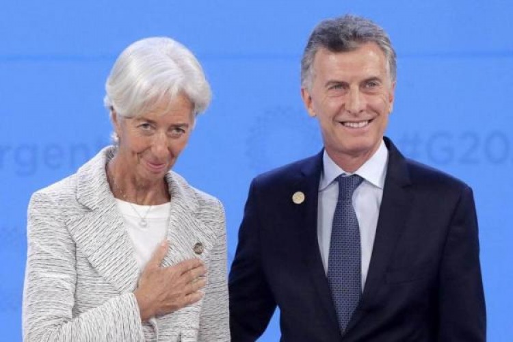  Los jueces Bertuzzi y Llorens archivaron la causa por el cr�dito de USD 57.000 millones que pidi� Macri al FMI
