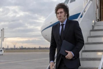 Foto de Milei suspendi� su viaje a Londres tras la tensi�n por las Islas Malvinas
