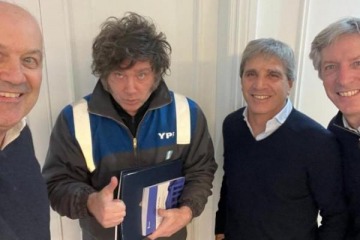 Foto de "A seguir por este camino": el festejo del Gobierno por la inflaci�n de agosto