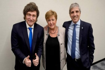 Foto de Sin Caputo en el pa�s, el FMI desembarca para la tercera revisi�n de las metas del acuerdo