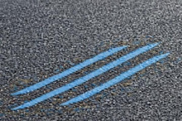 Foto de Las misteriosas l�neas azules que cruzan las avenidas porte�as tienen una explicaci�n