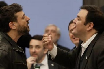 Foto de Esc�ndalo en Diputados: Grabois y un libertario quedaron frente a frente en medio de gritos por Malvinas