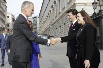 Foto de Villarruel con agenda internacional propia: marc� distancia con Milei sobre la IA y se reuni� con autoridades espa�olas