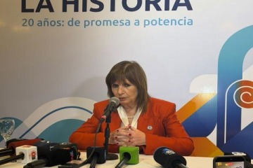 Foto de �Yo planteo las preocupaciones de los argentinos�: el palito de Bullrich a Milei