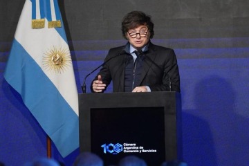 Foto de Milei en Washington, optimista con la reelecci�n: �Vamos a validar este modelo en las urnas�