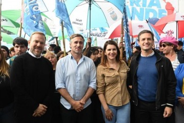 Foto de La Liga de Intendentes particip� de la quinta Marcha Federal Universitaria