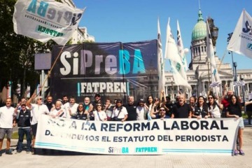 Foto de Gremios de prensa piden que el Senado habilite el debate por la actualización del Estatuto del Periodista