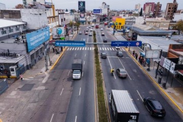 Foto de Cortar�n la avenida Hip�lito Yrigoyen a la altura de Gerli por obras